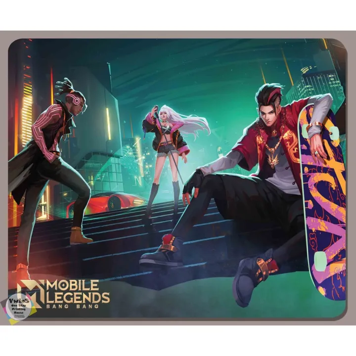 Mobile Legends Mousepad Part 3 of 5. Customized ML Mouse pad | Lazada PH