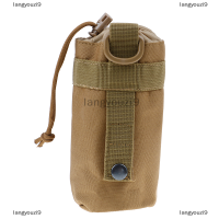 langyouzi9 ขวดน้ำกลางแจ้งทนทานกระเป๋าตั้งแคมป์เดินป่า Travel survival kits Holder