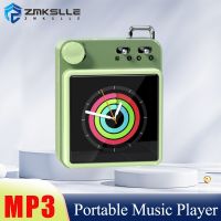 ZMKSLLE MP4มินิเบส MP3แบบพกพา,ใหม่แบบเต็มหน้าจอบลูทูธ5.0 HD ซับวูฟเฟอร์เครื่องเล่นเพลงสเตอริโอสำหรับนักเรียน