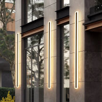 LED Outdoor Wall Light Waterproof IP54 Wall Light Modern Porch Garden Long Wall Lamp &amp; Indoor Bedroom Bedside Decoration Lightin