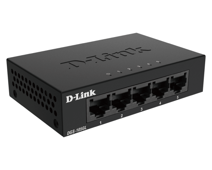 d-link-dgs-105gl-5-port-gigabit-metal-unmanaged-desktop-switch-ของแท้-ประกันศูนย์ไทย-limited-lifetime