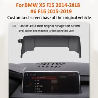 ที่วางโทรศัพท์ในรถ15W ชาร์จเร็วไร้สายรองรับ BMW X5 F15 X6 F16ติดหน้าจอโทรศัพท์มือถือ Holde 2023แบบดี