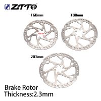 ZTTO MTB Bicycle 160mm 180mm 203mm Brake Rotor With 6-Bolts Rotor 2.3m Thickness Hydraulic Brake Rotors Mountain Bike Parts