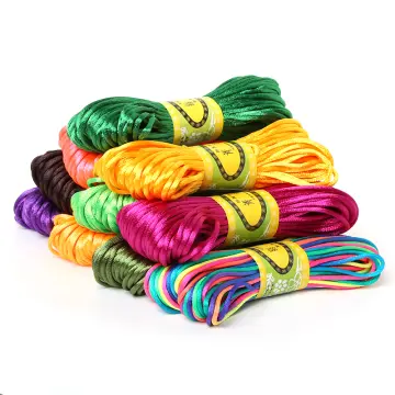 Premium] 3mm Polyester Cord Cord Macrame DIY, Crochet, Handmade Bag &  Purse