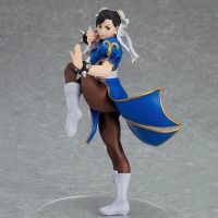 17cm Street Fighter Figure Chun-Li Action Figure POP UP PARADE Sutorīto Faitā Anime PVC Collection Figurine Model Doll Toy Gifts