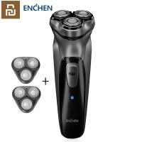 ZZOOI Youpin Enchen BlackStone Rechargeable Electric Shaver for man Triple Floating Blade Heads Shaving mens Razors Beard Trimmer