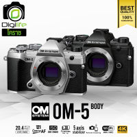 OM System Camera OM-5 Body ( Olympus เปลี่ยนชื่อเป็น OM System ) - รับประกันร้าน Digilife Thailand 1ปี