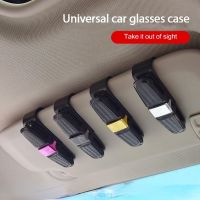 Car Sunglass Frame Glasses Fastener Clip Holder for Sunglasses Ticket Card Multifunctional