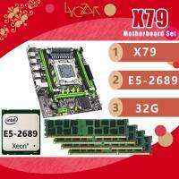 เมนบอร์ดชุดคิท X79 Lyczar (X79) CPU(E5-2689) หน่วยความจำ (4X8G DDR3 1333 REG)