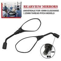 Universal For BMW R1200GS R1250GS ADV R NINE T R9T Motorcycle Rearview Side Mirrors Clamp For 10mm Clockwise 1.25mm Thread Pitch