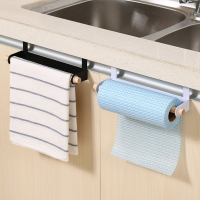 Wooden Tissue Hanger Over Door Cabinet Paper Roll Rack Towel Holder Home Organizer Tools Bathroom Kitchen Gadgets Towel Rack