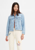 Levis® เสื้อแจ็คเก็ตยีนส์ รุ่น Ex-Boyfriend Trucker Jacket ทรงโอเวอร์ไซส์