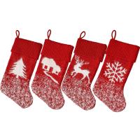 Christmas Stockings New Year Holiday Decoration Stocking Decoration Snowflake Socks Christmas Decoration for Fireplace Party Socks Tights