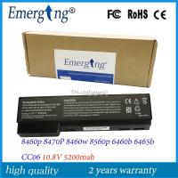 10.8V 5200Mah New Laptop Battery CC06 for HP EliteBook 8460w 8560p 8460p ProBook 6560b 6360 CC06XL สต็อกสำเร็จรูป agapi