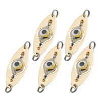 5Pcs Fishing Lure Light LED Deep Drop Underwater Eye Shape Fishing Lure Light Tackle Fishing Accessories