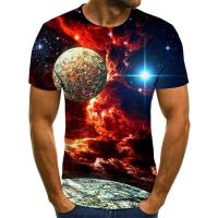 2020 New Starry Sky 3d Printed t shirt Men Summer Casual Mans T-shirt Tops Tees Funny tshirt Streetwear Male size XXS-6X