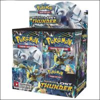 Takara Tomy Pokemon 324 Pcs CardsSun amp; Moon Lost Thunder Booster Box Trading Cards Game Kids Collection Toys Gift
