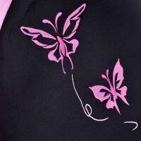 【COD】Butterfly Fashion Style Front Rear Universal Car Seat Covers Luxury Cute Pink