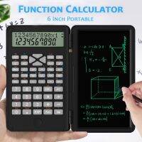 MaxLaurelcOh เครื่องคิดเลขอเนกประสงค์แบบพกพา6นิ้ว LCD แท็บเล็ตสำหรับเขียน USB อัจฉริยะกระดานวาดภาพชาร์จไฟได้สำหรับโรงเรียนสำนักงาน
