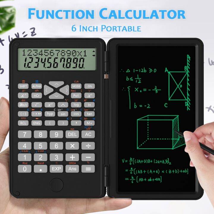 maxlaurelcoh-เครื่องคิดเลขอเนกประสงค์แบบพกพา6นิ้ว-lcd-แท็บเล็ตสำหรับเขียน-usb-อัจฉริยะกระดานวาดภาพชาร์จไฟได้สำหรับโรงเรียนสำนักงาน