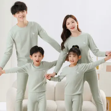 Matching family long johns hot sale