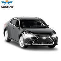 Free Shipping 1:32 Lexus ES300 Car Six-open Steering Shock Absorber Alloy Car Model Sound And Light Simulation Car Model Toy