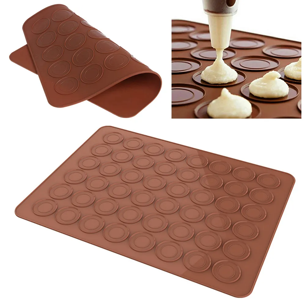 Baking Mat Silicone 30 Holes Macarons Mold Nonstick Coated 最大57OFFクーポン