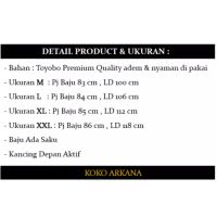 Ss 61208-63227-65277-67145 Koko Dress ARKANA เสื้อผ้ามุสลิม มุสลิม คอโกโกะ ชุด มุสลิม ล่าสุด Koko ชุด Qurta Koko สําหรับผู้ชาย