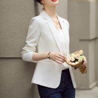 COD DSFGERRTYTRRE Blazer Women Suit Casual Blazer Women Blazer Woman White Blazer Korean Blazer Women Outwear 西装 外套女