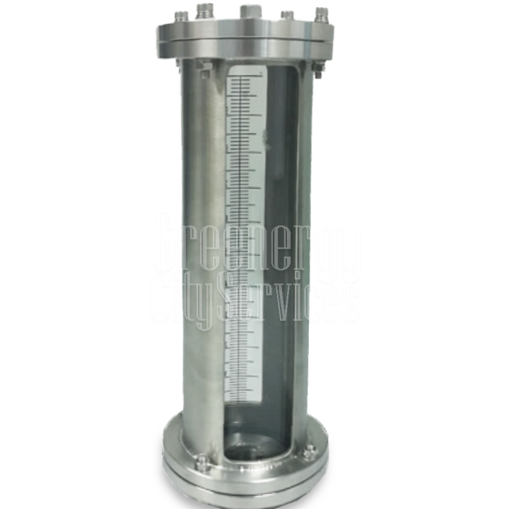 Stainless Steel 1000ml Calibration Cylinder Column For Chemical Dosing