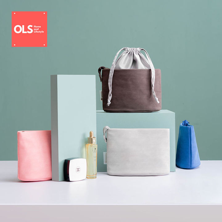 Olsin - Drawstring Makeup Bag