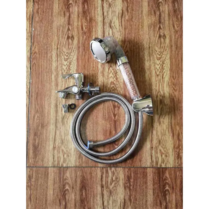 pressurized 3Mode High Pressure Stone Stream Handheld Shower Head