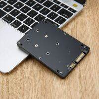 ที่ขายดีที่สุดแบบพกพามินิ2.5นิ้ว MSATA เพื่อ SATA SSD อะแดปเตอร์กล่องภายนอก HDD มือถือกล่อง-MSATA เพื่อ SATA