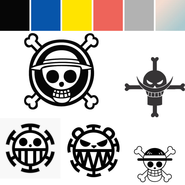 ONE PIECE LOGO , VINYL STICKER | Lazada PH