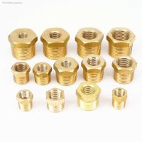 ✒♟ 1/4 3/8 1/2 3/4 NPT BSPT Male To Female Thread Brass Reducer Bushing Reducing Pipe Fitting Coupler Connector Adapter 229PSI