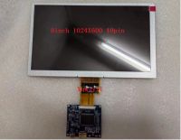 8นิ้ว1024X600 40 Pin หน้าจอ LCD ควบคุม Driver Board พร้อม Mini HDMI สำหรับ DIY Lattepanda,Raspberry Pi PC Monitor