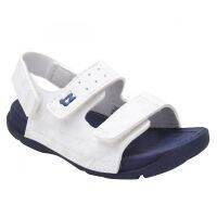 รองเท้าแตะเด็กหัดเดิน Toezone รุ่น Bali FS White/Navy