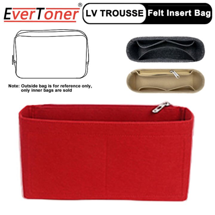 EverToner Felt Insert Bag for Trousse 23 28 Wash Bag Inner Pile