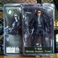 NECA เทอร์มิเนเตอร์ T-800การต่อสู้ข้ามเวลาพีวีซีตุ๊กตาขยับแขนขาได้ของเล่นโมเดลรูปปั้นวิทยาลัย