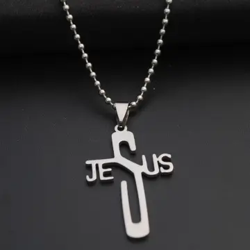925 Sterling Silver Cross Fast and Furious Dominic Toretto Pendant Necklace  1PC