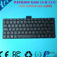 LA Latin laptop keyboard for HP PAVILION11 X360 11-K 11-U M1-U X2 12-B 310 G2 series wo Frame 796218-161