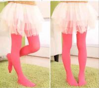 ถุงน่องเด็ก ถุงน่องเด็กเต้น Girls socks girl candy color socks Baby Kids Blends Stockings for Girls Dance Tights