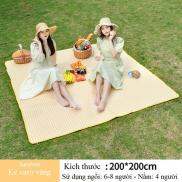 Thảm Caro Dã Ngoại Picnic Du Lịch , Cắm Trại , Kích Thước 2 Mét X 2 Mét