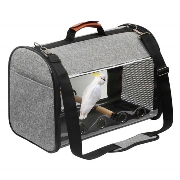 multifunctional-birdกระเป๋าเดินทางแบบพกพาpetนกนกแก้วcarrier-breathable-go-outกรงสำหรับเดินทางขนาดเล็กกระเป๋าใส่สัตว์