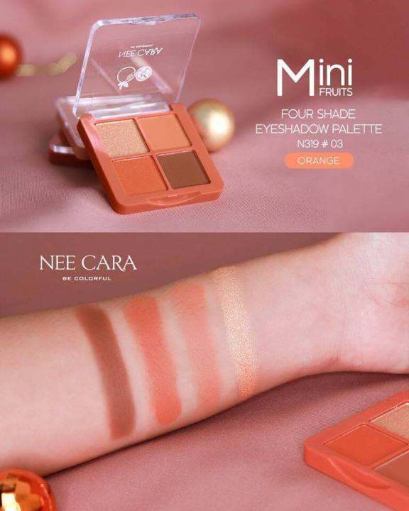 nee-cara-mini-fruits-eyeshadow-palette-n319-นีคาร่า-มินิ-อายแชโดว์-พาเลท