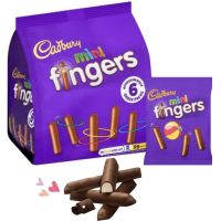 cadbury mini finger 115g. แคดเบอรี่มินิฟิงเกอร์ 115กรัม merry christmas