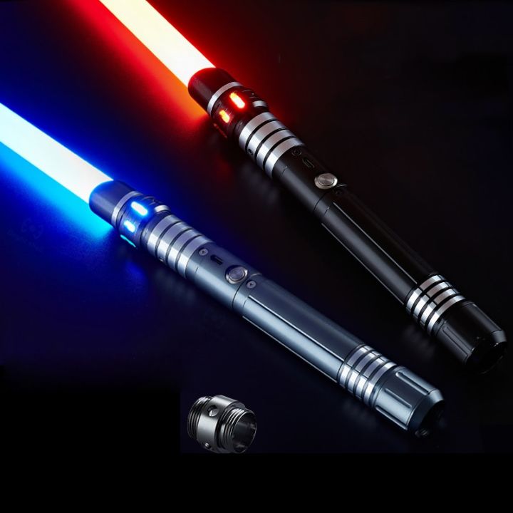 lightsaber-ของเล่นดาบเลเซอร์โลหะ-rgb-แสงเซเบอร์7เปลี่ยนสีได้-soundfoc-ของเล่นระเบิด-foc-ของเล่นของขวัญดาบเลเซอร์เจได