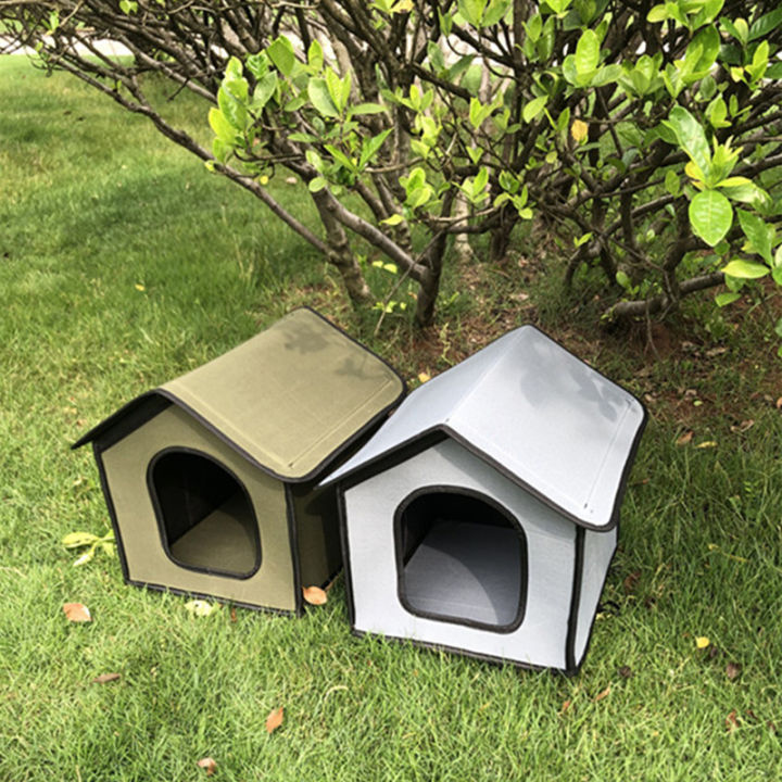 large-pet-dog-house-outdoor-foldable-bed-waterproof-weatherproof-cat-kennel-nest-with-inner-pad-pet-shelter-cat-dogs-house-tent