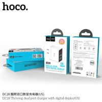 ND ส่งฟรี Hoco DC28 สำหรับ for L/Micro USB/Type C 2USB หัวชาร์จ+สายชาร์จ 5A