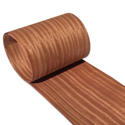 Natural Genuine Wood Veneer Sliced Sapele 27 - 60cm 2.5M Veneers for Furniture Guita Musical Instrument Audio Equipment Q/C